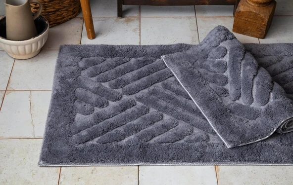 AP 2li Tiles Antrasit Banyo Paspas ürün görseli 1