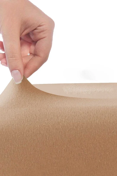 Çift Kişilik Düz Penye  %100 Pamuklu Lastikli Çarşaf 180X200 Newsheet Kahverengi - 2