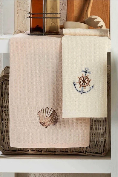 6 Parça Mutfak Kurulama Bezi 30 X 50 Cm Deniz - 2