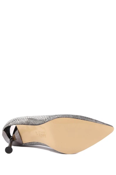 Stato -  Platin Renk Kadın Topuklu Ayakkabı - Resim 6