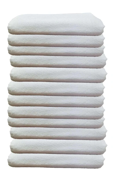 12li Paket Boya Tutmayan Mikrofiber El Yüz Spor Kuaför Havlusu 50X90 Cm - 3
