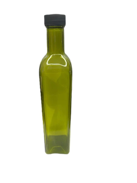 250ml yeşil cam maraska şişe, 12 adet, zeytinyağı şişesi, cam şişe, sirke şişesi,