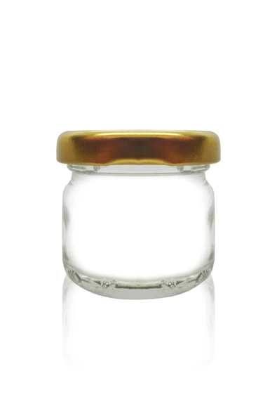 29 Cc şeffaf cam konserve kavanozu siyah kapaklı, 20 adet, cam kavanoz, konserve kavanozu, reçel kavanozu, bal kavanozu, saklama kavanozu