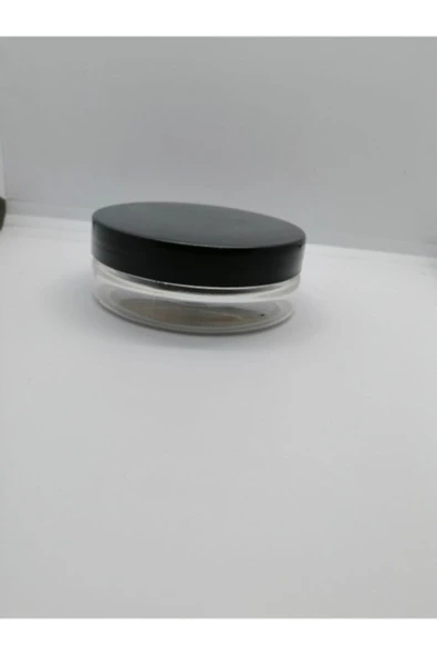 Siyah Kapak Plastik Px Krem Kutusu,krem Kavanoz,plastik Kutu,50 Adet 50cc