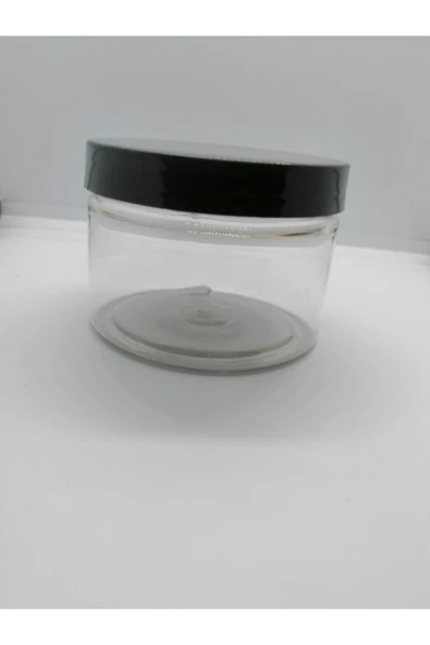 Siyah Plastik Kapaklı Kutu 250cc Px, 50 adet