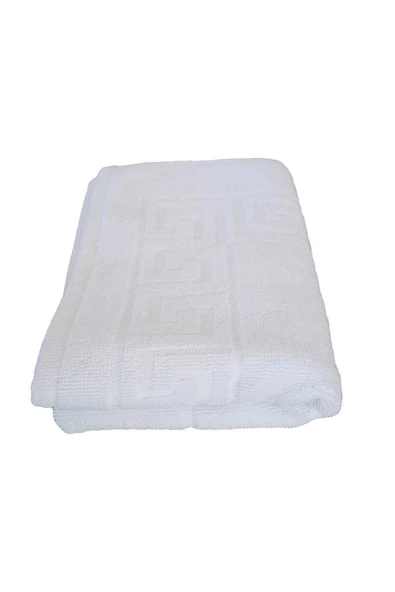 2 li Ayak İzli Banyo Paspas 100 Pamuklu Ayak Havlusu 50x70 Cm - 4