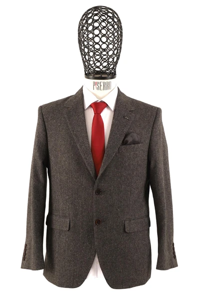 Regular Fit Erkek Tek Ceket - Resim 3