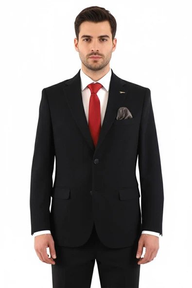 Slim Fit Erkek Tek Ceket ürün görseli 1