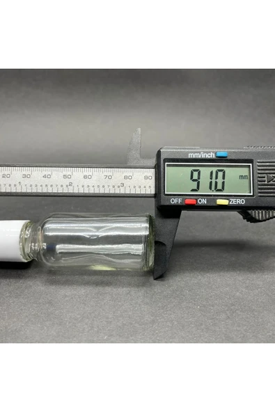 20ml şeffaf cam şişe roll-on şişe, 120 adet, bilye başlıklı şişe, cam şişe, roll-on şişesi - 5