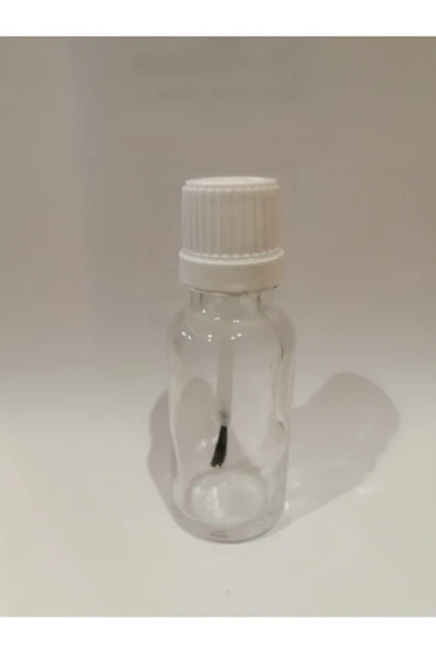 50cc Şeffaf Fırça Başlıklı Cam Şişe,medikal Şişe,50 Adet