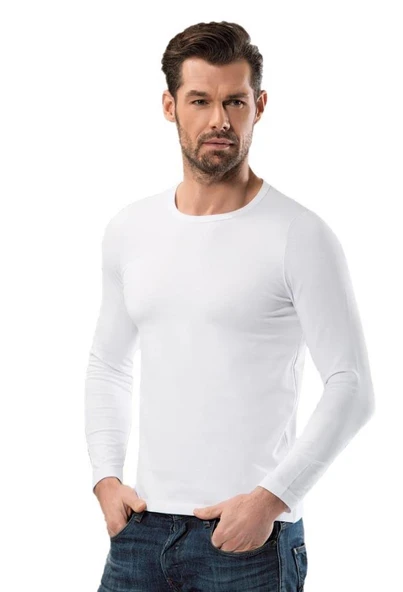 6 Adet Anıt Erkek Likralı Uzun Kollu Fanila Atlet 1165 ürün görseli