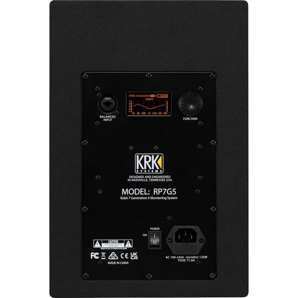 KRK Rokit RP7 G5 / 7 Inch Aktif Stüdyo Monitörü (Siyah) - 3