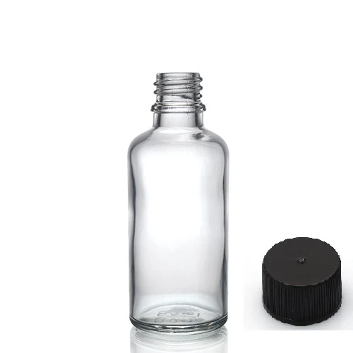 30ml şeffaf şişe düz kapaklı, 12 adet, cam şişe, esans şişesi, yağ şişesi, kozmetik şişesi