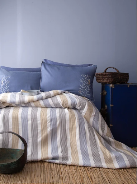 Çift Kişilik Kasablanka Yatak Örtüsü Takımı