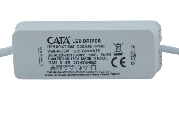 Cata 40-60 Watt Led Driver Ct-2587 - 2