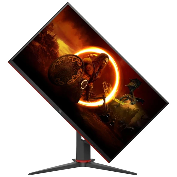 AOC 27G2ZN3/BK 27" 0.5 ms Full HD Pivot 280 Hz Oyuncu Monitörü Teşhir - Resim 2