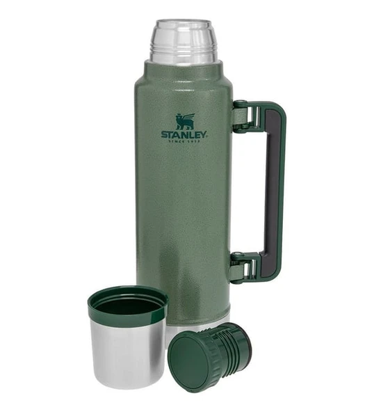 Stanley Klasik Vakumlu Çelik Termos 1.4 Lt Yeşil