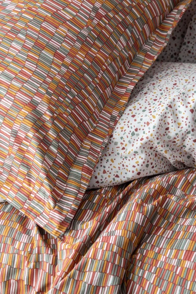 Tek Kişilik Leros Terracota Complete Seti - 4