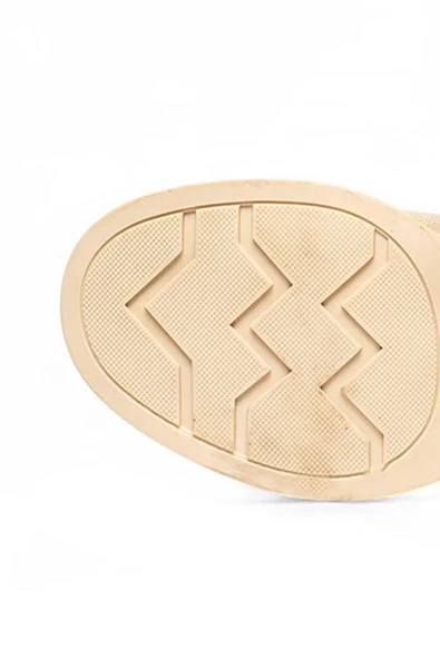 Celira Bej İçi Termal Astar Süet Kadın Bot NSB947 - Resim 4