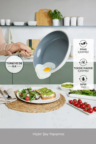 Karaca X Refika Birgül Swiss Crystal 6 Parça Sahan Seti Creamy - 6