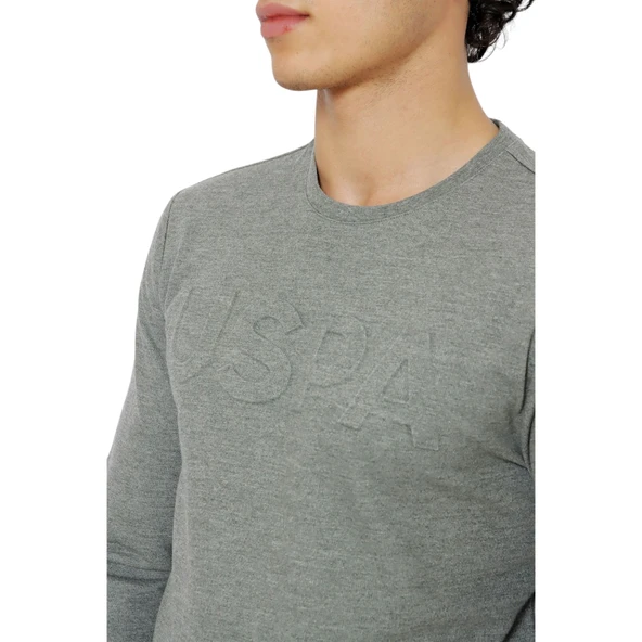 Erkek Dokuma Sweatshirt 1454255 - Resim 5