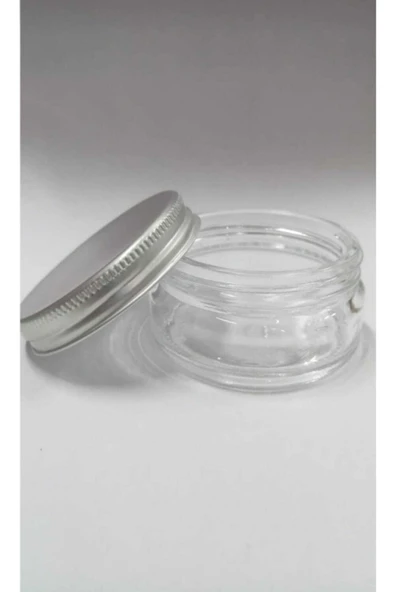 50cc Şeffaf Cam Krem Kutusu,boş Kutu,kozmetik Kutu,50 Adet - 2