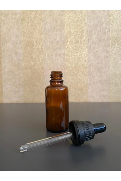 30ml kahverengi cam damlalıklı şişe, 100 adet,Siyah Kapak Siyah Emzik, Ecza şişesi, Damlalıklı şişe, propolis şişesi, damlatmalı şişe, saç serum şişesi, ecza şişesi ürün görseli 1