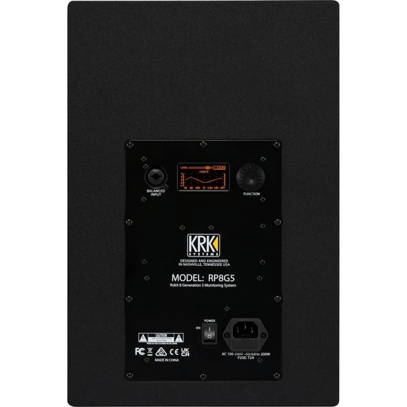 KRK Rokit RP8 G5 / 8 Inch Aktif Stüdyo Monitörü (Siyah) - 3