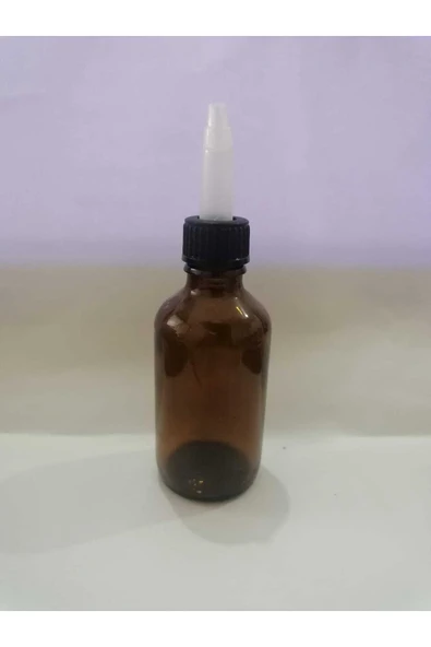 50cc 50 Adet Kahverengi Üstten Damlalıklı, Medikal Şişe,ecza Şişesi,damlalıklı Şişe,boş Şişe,şişe