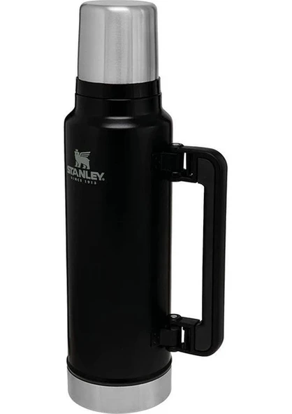 Stanley Klasik Vakumlu Çelik Termos 1.4 Lt SİYAH - 1