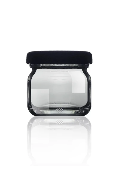 29 Cc şeffaf cam konserve kavanozu siyah kapaklı, 110 adet, cam kavanoz, konserve kavanozu, reçel kavanozu, bal kavanozu, saklama kavanozu