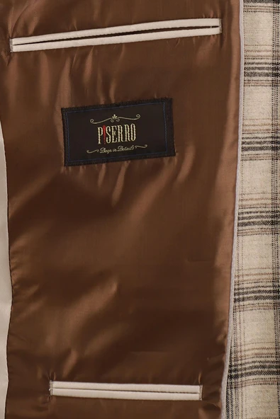 Slim Fit Erkek Tek Ceket - Resim 6