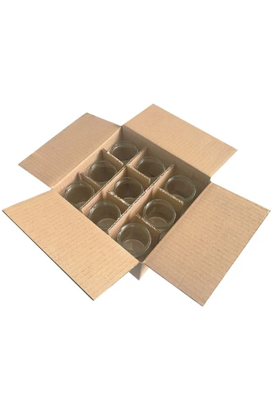 29 ml Metal Siyah Kapaklı 29 Cc Küçük Numune Cam Kavanoz 6 Adet - 4