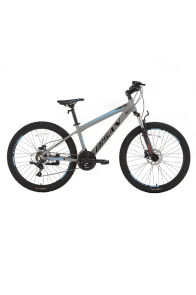 Bisan BİSAN COOPER DAĞ BİSİKLETİ 35 CM MD 26 JANT 21 VİTES AÇIK GRİ SİYAH MAVİ ürün görseli 1