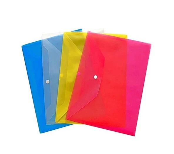 Önder Wole Şeffaf Çıtçıtlı Zarf Dosya ürün görseli