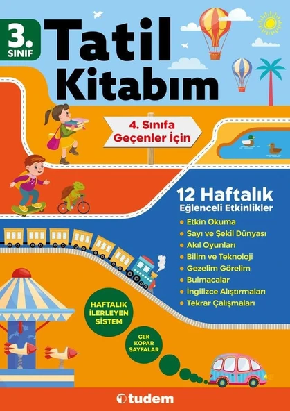 TUDEM YAYINLARI 3. Sınıf Tatil Kitabım ürün görseli