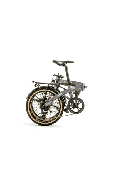 Bisan FX 3600 ALTUS KATLANIR BİSİKLET 31.5 CM MD 20 JANT 8 VİTES METALİK GRİ BEYAZ TURUNCU - Resim 3