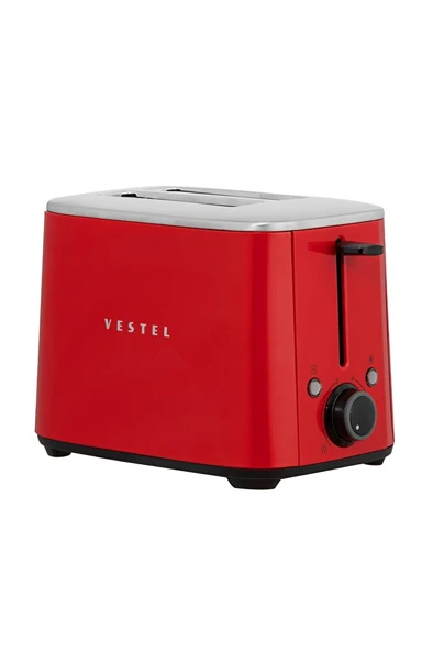 Retro Kırmızı Ekmek Kızartma Makinesi - 2