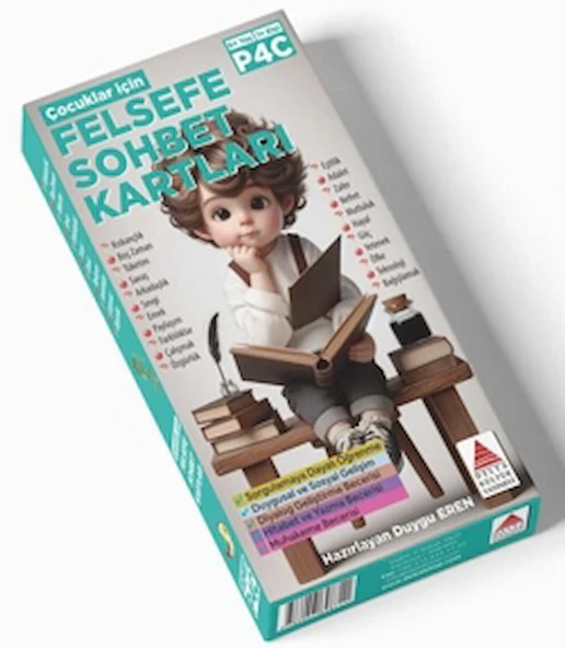 (P4C) Çocuklar için Felsefe Sohbet Kartları / Delta Kültür Yayınevi / 9786057698711 ürün görseli