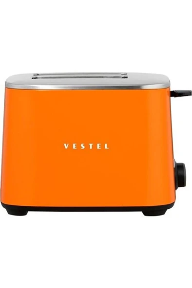 Retro Turuncu 2 Dilim Ekmek Kızartma Makinesi
