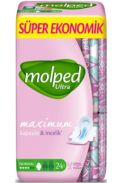 Ultra Hijyenik Ped Anatomik Normal Süper Ekonomik 24 Lü ürün görseli