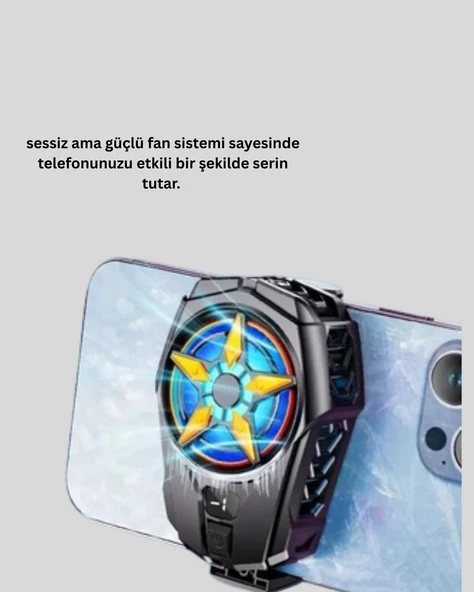 2 Kademeli Hız Ayarlı Taşınabilir Telefon Soğutucu - 2