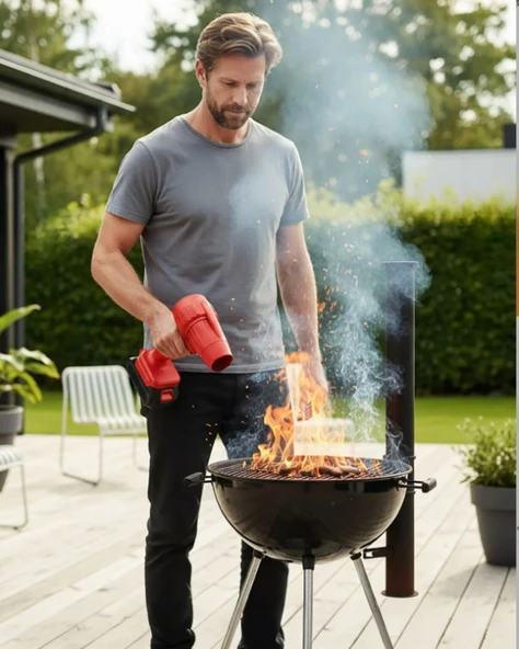 ABL-8168 Kablosuz Turbo Üfleyici Yüksek Hızlı Hava Akışı - Resim 3