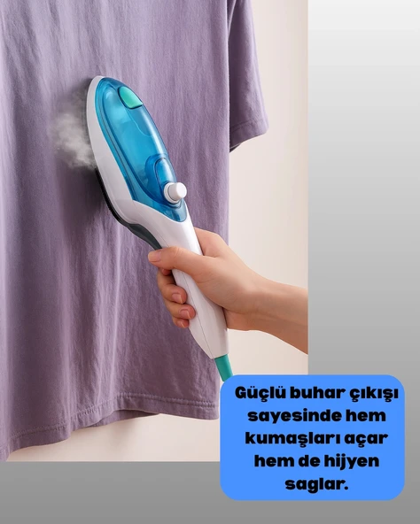Pratik Buharlı Ütü Askıda Kullanım Kolaylığı - 4