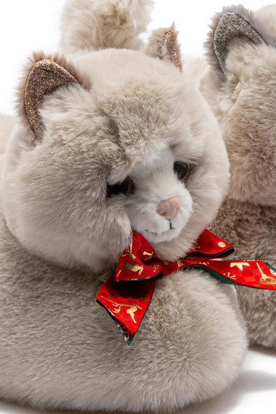 TWIGY TW SİSİ BEJ KADIN HAYVANLI PANDUF 36/41 - Resim 2