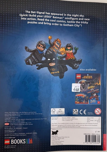 LEGO® BatmanT: Order in Gotham City (with LEGO® BatmanT minifigure) - Resim 2