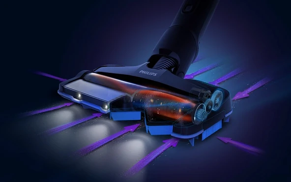 Philips SpeedPro Max XC7043/01 Şarjlı Dikey Süpürge - Resim 5