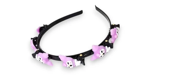 Kuromi Çocuk Taç - Resim 4