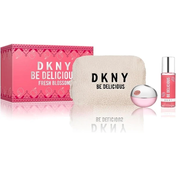 Dkny Fresh Blossom Edp 100 Ml + Body Mist 125 Ml + Çanta kadın Seti