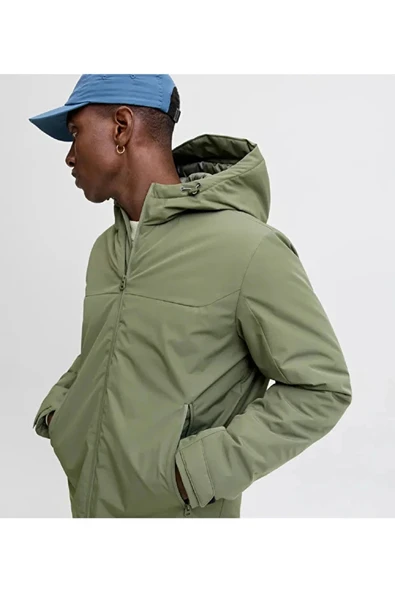 Jack&jones 12278762 Erkek Mont - Yesil - Resim 5